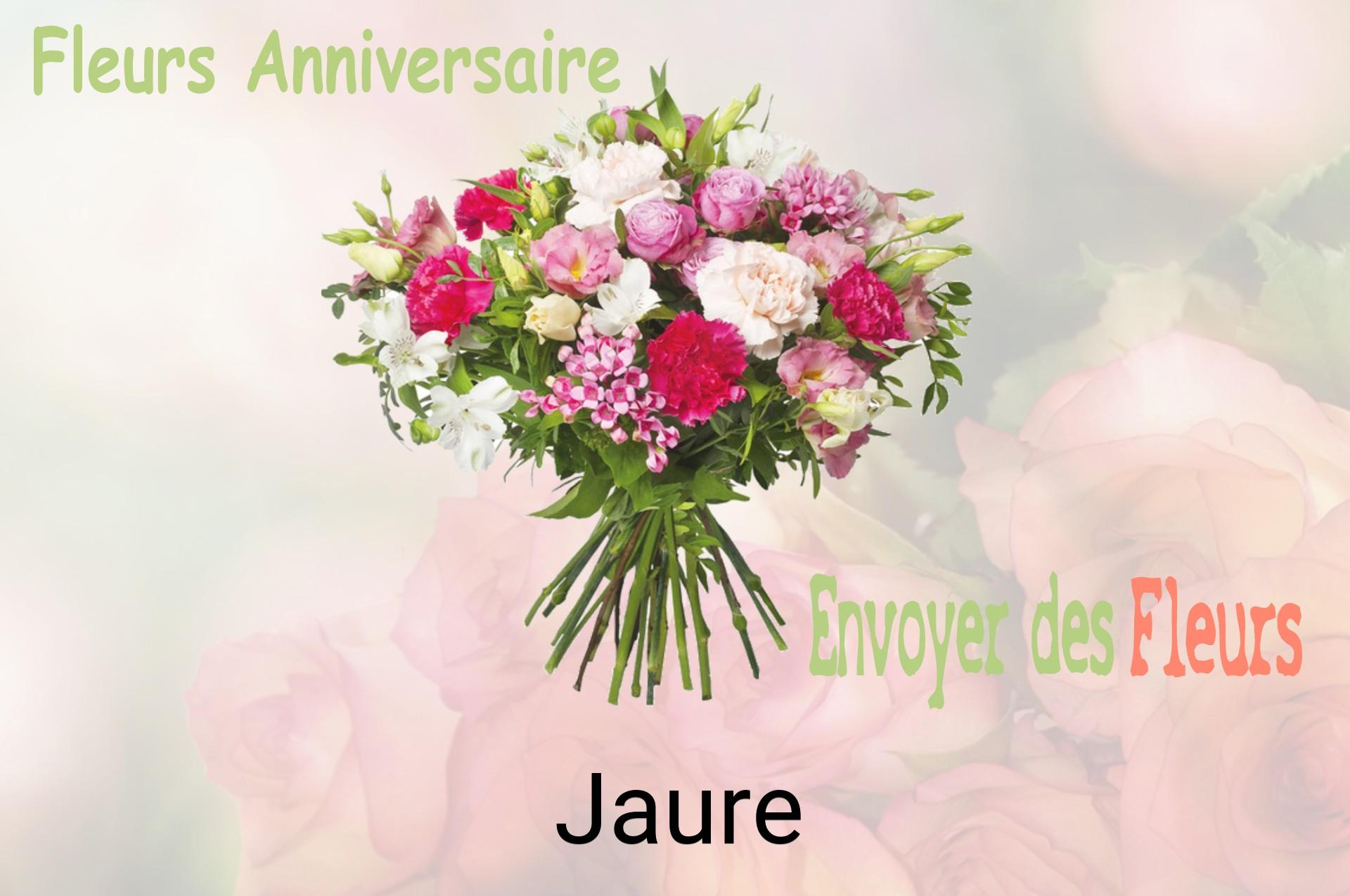 Bouquet de fleurs d’anniversaire livré à Jaure